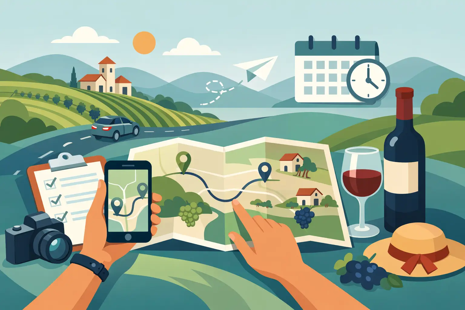 How to Plan a Winery Tasting Trip Without Wasting Time