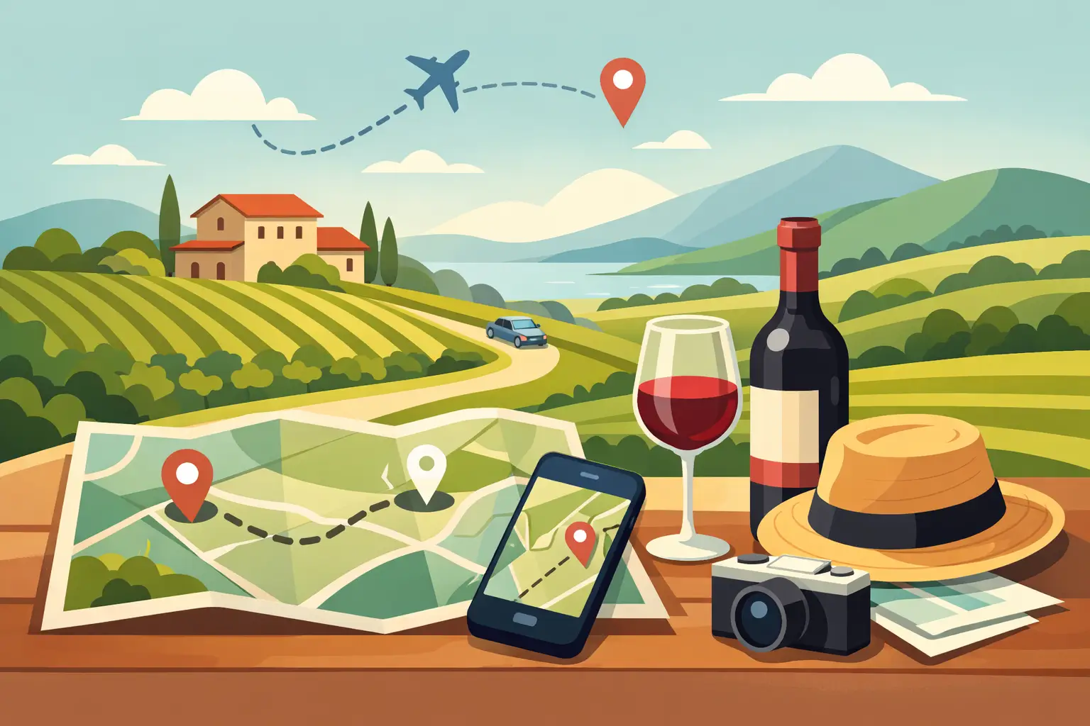 Plan a Self Guided Wine Tour That Actually Works