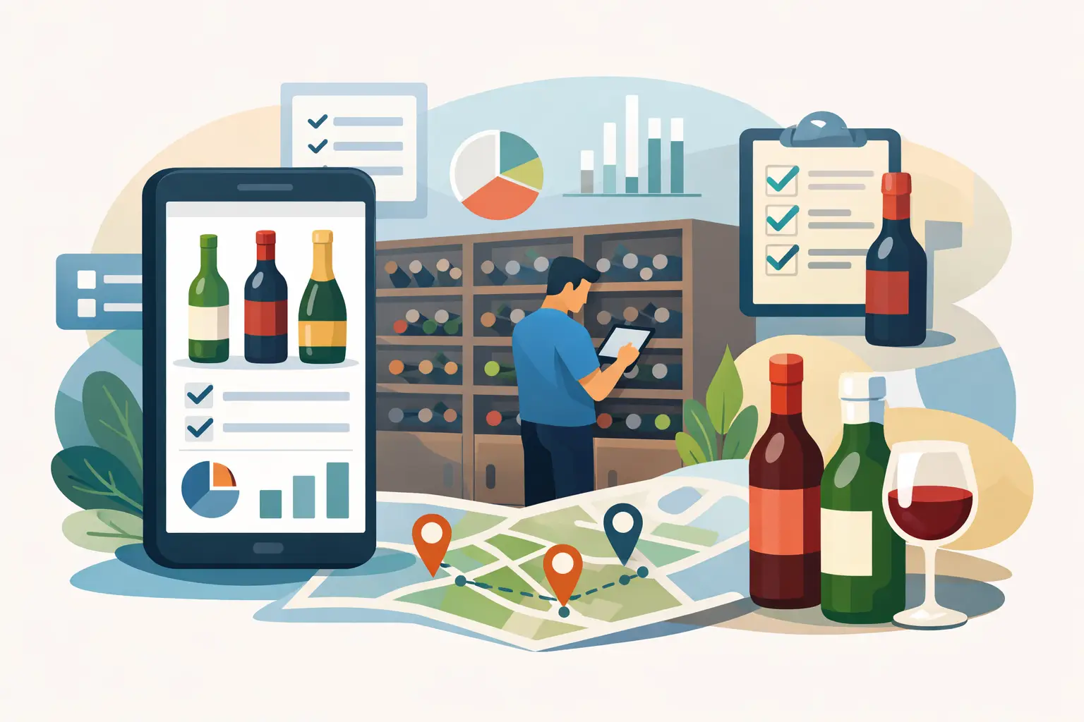 Wine Cellar Inventory App for Better Bottle Plans